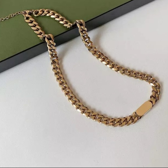 Chunky chain necklace - Picture 5 of 7